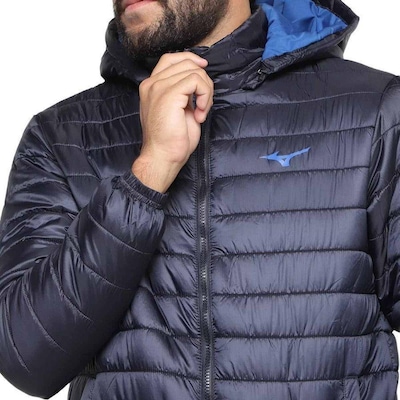 Jaqueta com Capuz Mizuno Puff - Masculina - Foto 4