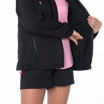 Jaqueta com Capuz Mizuno Trail - Feminina - Foto 4