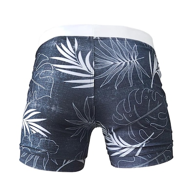 Sunga Bermuda Shorts Grigo Collection Hawaii Jeans - Foto 3