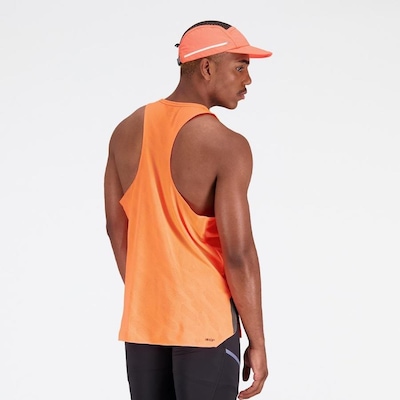 Camiseta Regata New Balance Q Speed Jacquard - Masculina - Foto 4