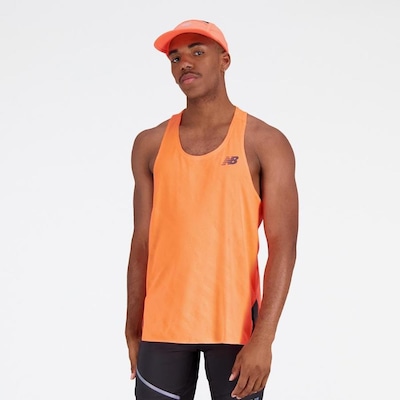 Camiseta Regata New Balance Q Speed Jacquard - Masculina - Foto 5