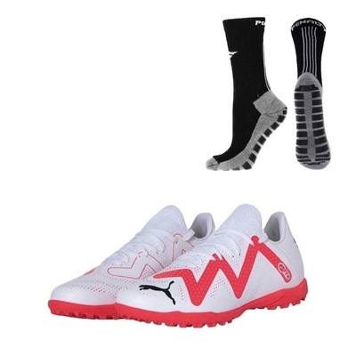 Chuteira Society Puma Future Play Neymar Tt + 1 Par de Meias Antiderrapante - Adulto - Foto 1