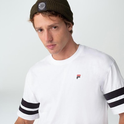Camiseta Fila Letter Over - Masculina - Foto 1