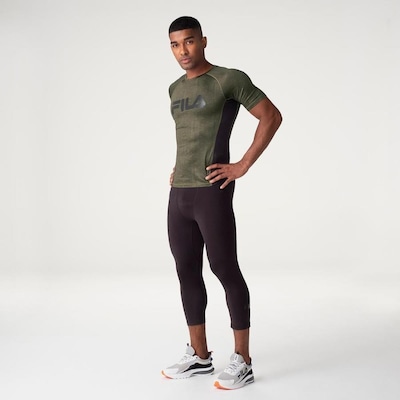 Camiseta Fila Performa Print Slim - Masculina - Foto 3