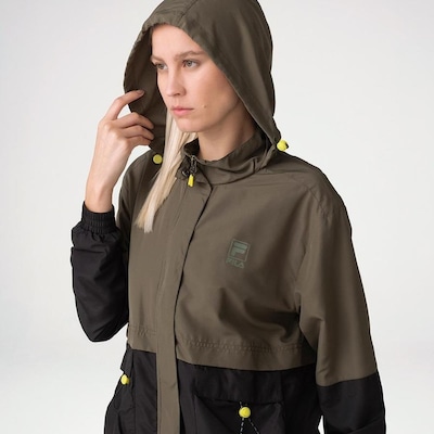 Jaqueta sem Capuz Fila Block Colors - Feminina - Foto 4