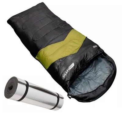 Kit Saco de Dormir Camping Nautika Viper + Isolante Térmico - Foto 1