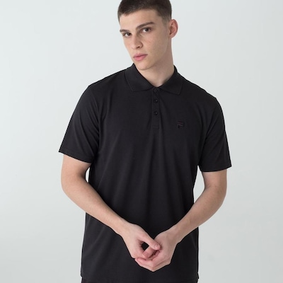 Camisa Polo Fila Basic Letter - Masculina - Foto 1