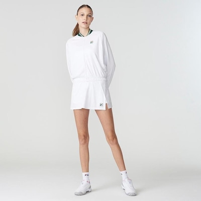 Jaqueta sem Capuz Fila Pinstripes Line - Feminina - Foto 4