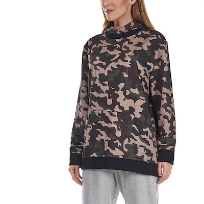 Blusão com Capuz Fila Fbox Camo - Unissex - Foto 1