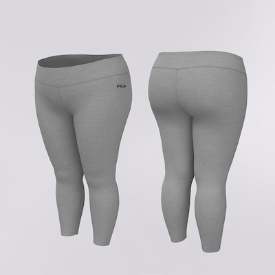 Calça Legging Fila Flat Life Plus - Feminina - Foto 1