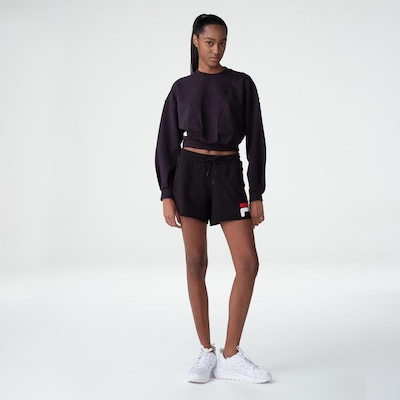Blusão sem Capuz Fila Cropped Essential Iii - Feminino - Foto 3
