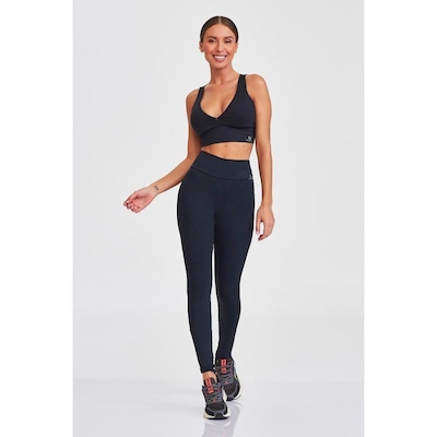 Calça Legging Caju Brasil Empina Bumbum Classic - Feminina - Foto 1