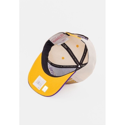 Boné Aba Reta Mitchell & Ness Los Angeles Lakers - Snapback - Adulto - Foto 2