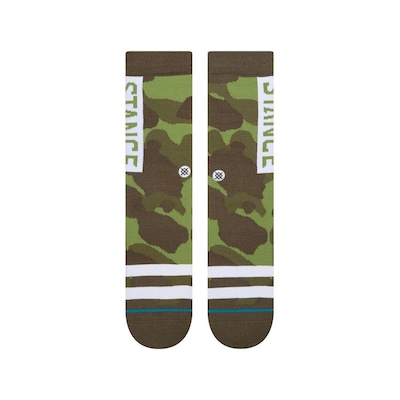 Meia Cano Alto Stance Og Camuflada - Adulto - Foto 2