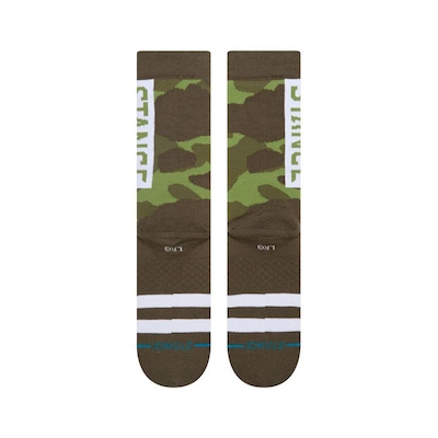 Meia Cano Alto Stance Og Camuflada - Adulto - Foto 3
