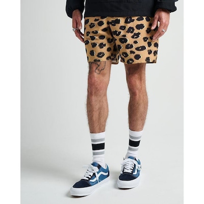 Shorts Stance Complex Leopardo - Masculino - Foto 1