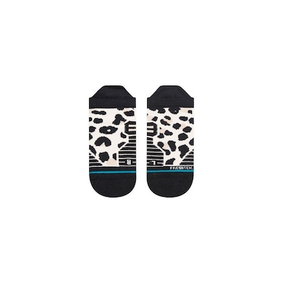 Meia Cano Curto Stance Spot Check Leopardo Estampado - Adulto - Foto 2
