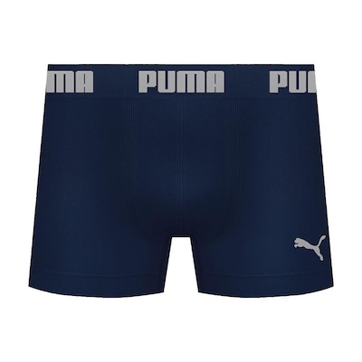 Kit Cuecas Boxer Puma Microfibra sem Costura - 2 unidades - Adulto - Foto 3