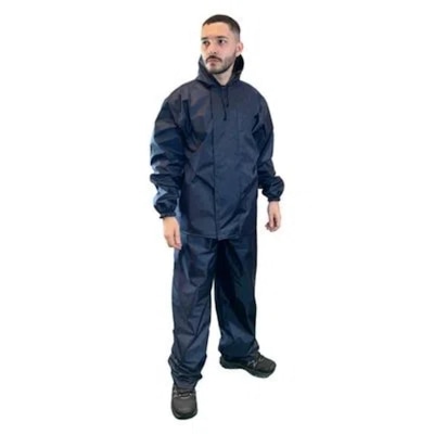 Capa Chuva Roupa Conjunto Motoqueiro Impermeável Amandy Ntk - Foto 1
