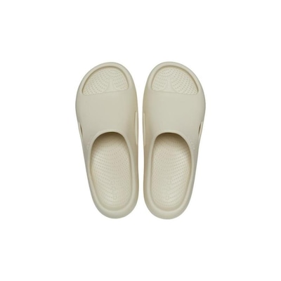 Chinelo Crocs Mellow Slide Bone - Unissex - Foto 2