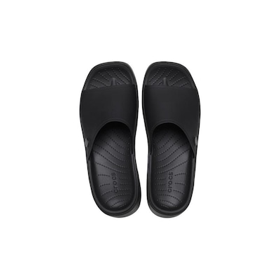 Chinelo Crocs Skyline Slide Black - Feminino - Foto 5