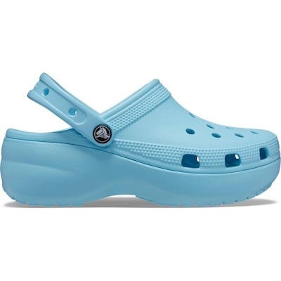 Sandália Crocs Classic Platform Clog W Arctic - Feminino - Foto 2