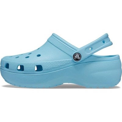 Sandália Crocs Classic Platform Clog W Arctic - Feminino - Foto 4