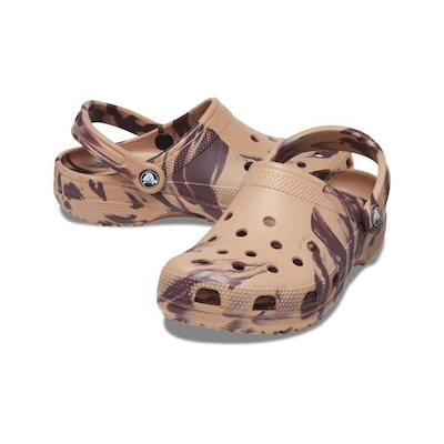 Sandália Crocs Adulto Classic Marbled Clog - Foto 4