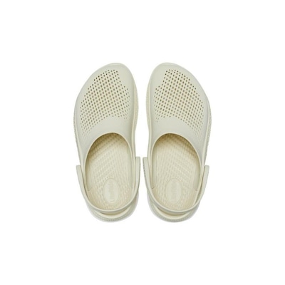 Sandália Crocs Lite Ride 360 Clog Bone - Unissex - Foto 6