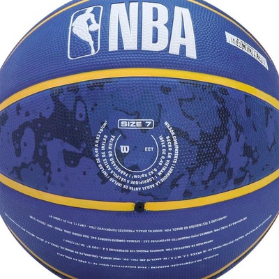 Bola de Basquete Wilson Nba Team Tiedye Gs Warriors 7 - Foto 4