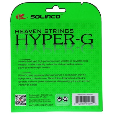 Corda Solinco Hyper G 16L 1.25Mm - Set Individual - Foto 3