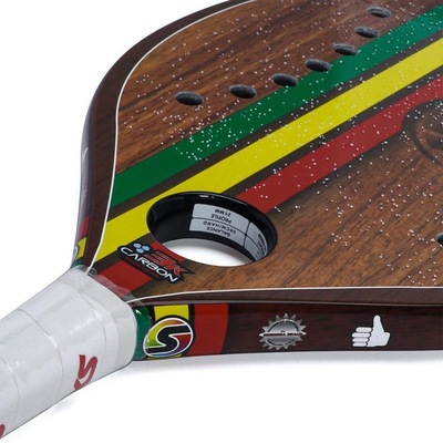 Raquete de Beach Tennis Sexy Rasta Woody Gt - Adulto - Foto 3