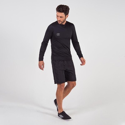 Camiseta Umbro Manga Longa Umbro Basic Uv - Masculina - Foto 3