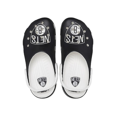 Sandália Crocs Classic Brooklyn Nets Clog - Unissex - Foto 2