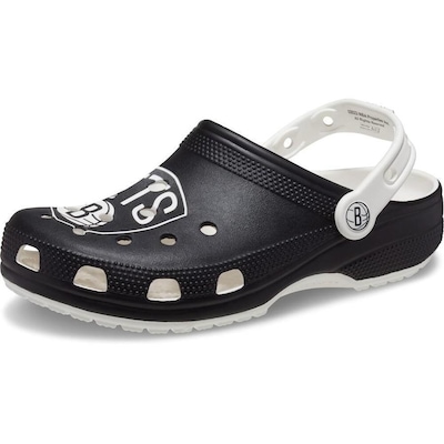 Sandália Crocs Classic Brooklyn Nets Clog - Unissex - Foto 5