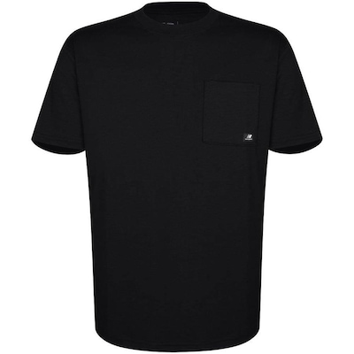 Camiseta New Balance Essentials Com Bolso - Masculina - Foto 1
