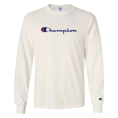 Camiseta Champion Malhao Script - Masculina - Foto 1