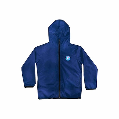 Jaqueta Corta Vento com Capuz Light Infantil Wss Sereia - Foto 1