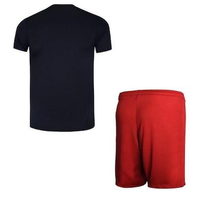 Kit de Futebol Penalty X: Camiseta + Calção Plus Size - Masculino - Foto 2