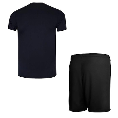 Kit de Futebol Penalty X: Camiseta + Calção Plus Size - Masculino - Foto 2
