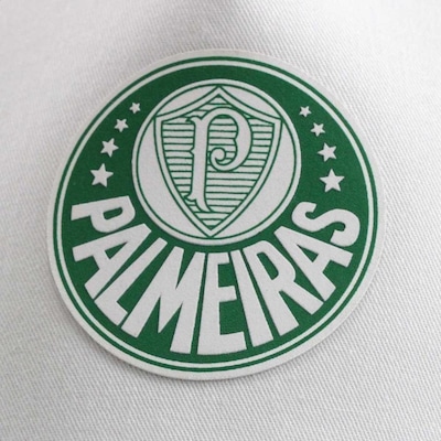 Boné Aba Curva Supercap Palmeiras Trucker Silk - Snapback - Adulto - Foto 4