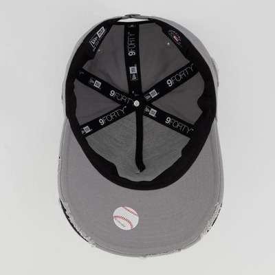 Boné Aba Curva New Era Mlb New York Yankees Destroyed Ny 940 - Strapback - Adulto - Foto 4