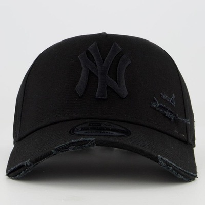 Boné New Era MLB New York Yankees Destroyed Ny 940 - Strapback - Adulto - Foto 2
