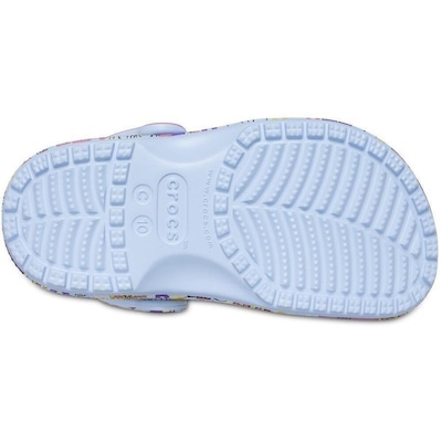 Sandália Crocs Classic Retro Floral Clog T - Infantil - Foto 6