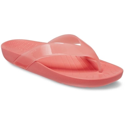 Chinelo Crocs Splash Shine Flip Neon - Feminino - Foto 2