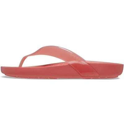 Chinelo Crocs Splash Shine Flip Neon - Feminino - Foto 3