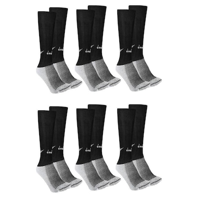 Kit Meiões Diadora Básico - 6 Pares - Masculino - Foto 2