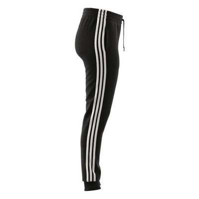 Calça adidas Essentials Single Jersey 3 Stripes Slim - Feminina - Foto 4