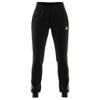 Calça adidas Essentials Single Jersey 3 Stripes Slim - Feminina - Foto 1