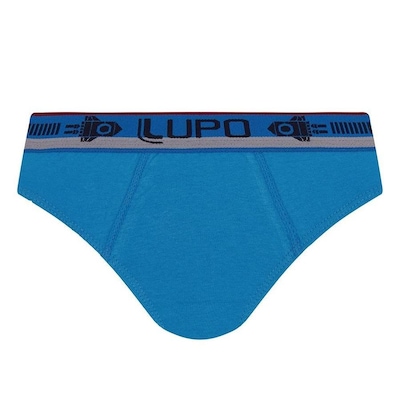 Cueca Slip Lupo Lisa - Infantil - Foto 1
